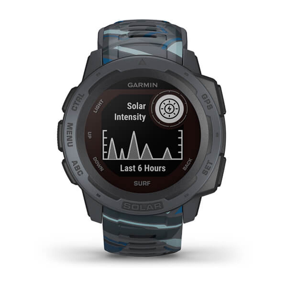 Smartwatch GARMIN Instinct Solar – Surf Edition Negro