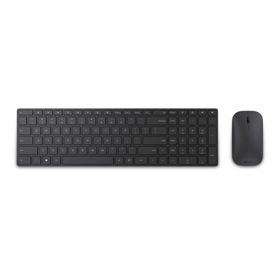 Keyboard and Mouse Microsoft Designer Bluetooth Desktop Black Monochrome QWERTY