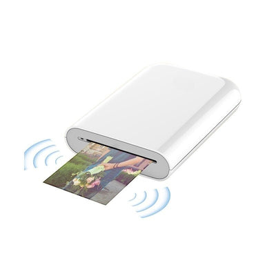 Stampante Fotografica Portatile Mini Wireless Bluetooth APP USB AR Photo Zink Digitale