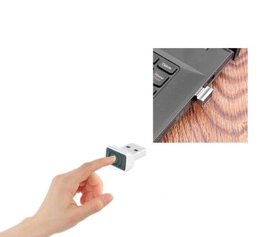 Lettore Impronte Digitali USB ID Dispositivo Sicurezza Sensore