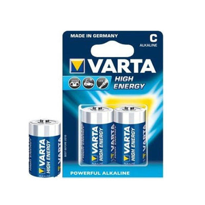 Battery Varta 2x 1.5V C 1,5 V High Energy (2 pcs)
