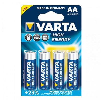Batteria Alcalina Varta AA 1,5 V 2930 mAh High Energy (4 pcs)