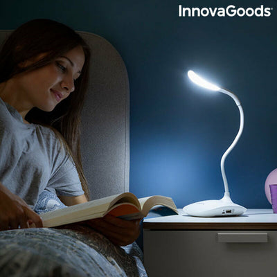 Lampada a LED Ricaricabile Touch da Tavolo Lum2Go InnovaGoods .. Bianco ABS Plastica (Ricondizionati B)