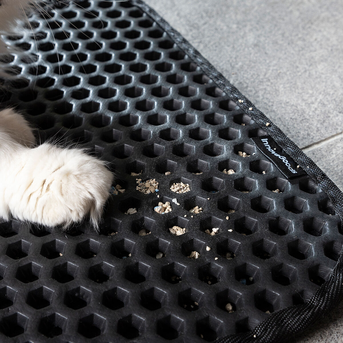 Cat Litter Tray Mat InnovaGoods Clikatt Black (Refurbished A+)