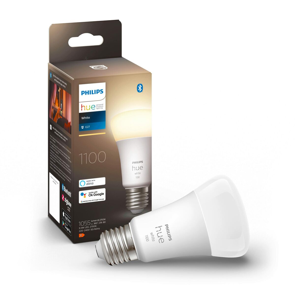 Smart Light bulb Philips E27 LED 9,5 W (Refurbished B)