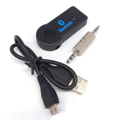 Ricevitore Musicale Hifi Bluetooth Adattatore Jack 3.5MM Compatibile Musica Microfono Altoparlanti