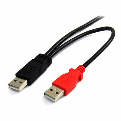 Cavo USB 2.0 A con Mini USB B Startech USB2HABMY6 Nero