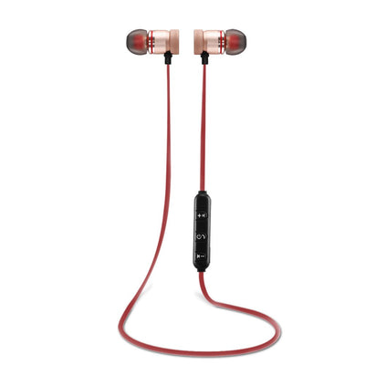 Auricolari Bluetooth 4.0 Sportivi Qualità Rosso Musica Ricarica Comodi