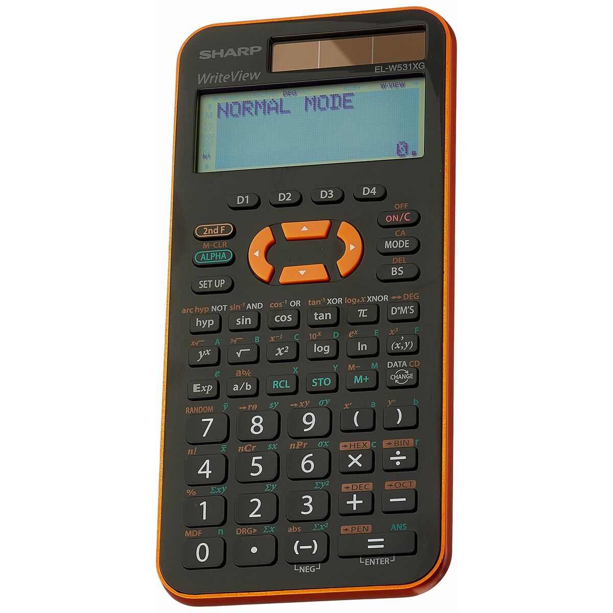 Scientific Calculator Sharp 82-ELW531XG-YR Orange (Refurbished B)