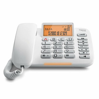 Landline Telephone Gigaset White (Refurbished B)