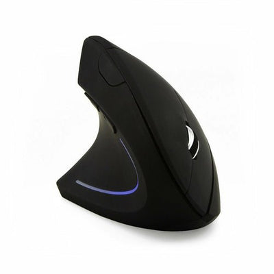 Mouse Verticale Wireless Mano Sinistra Destra Migliore Presa Luce LED 6 Pulsanti 3 DPI Regolabili
