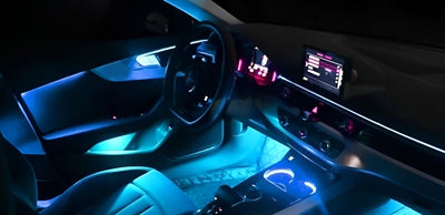 Luci Atmosfera LED Auto RGB Universale APP Controllo Musicale Lampada Neon Decorativa Automatica