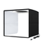 Box Scatola Foto Tenda 80 60 40 30cm Luce Led Lampade Kit 6 12 Sfondi Colori Fotografia USB