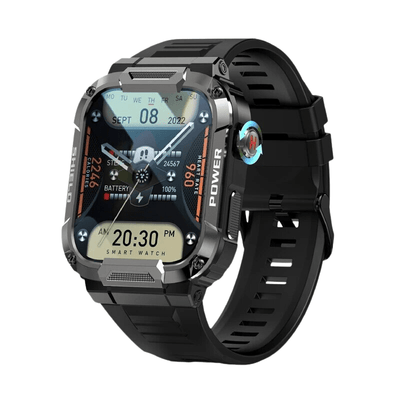 Smart Watch Robusto Impermeabile Militare Fitness Orologio Polso Chiamata Bluetooth