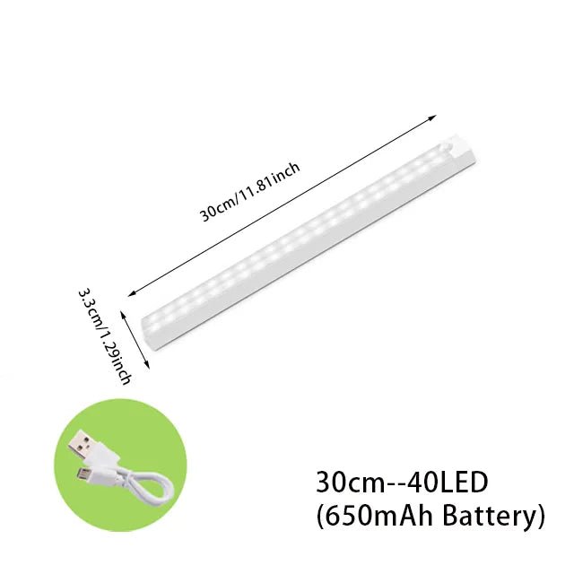Luci LED Sensore Movimento Notte Magnete Incorporato Cameretta