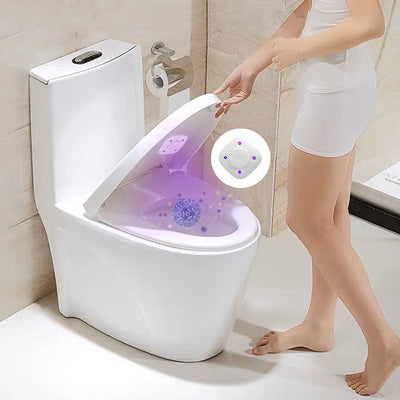 Sterilizzatore UV WC Casa Bagno Intelligente Disinfettante Pulizia Elimina Germi Batteri Virus Sensore Movimento Integrato