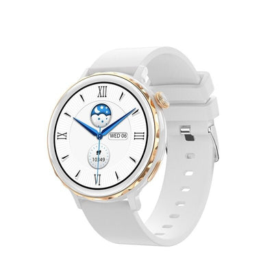 Orologio Polso Donna Smartwatch Elegante Cinturino Monitoraggio Salute Sveglia Promemoria Fitness