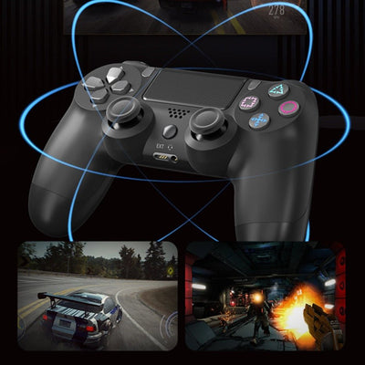 Joystick Controller Gamepad Wireless Bluetooth 6 Assi JoyPad Doppia Vibrazione PS4 Console Gioco Gamer Gaming PS3