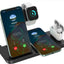 Stazione Ricarica Wireless Watch Telefono Airpod Design Qi Cellulare Compatibile