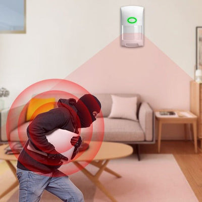 Rilevatore Movimento Allarme Infrarossi Sensore Wi-Fi PIR Antifurto Casa Intelligente Protezione Sicurezza Monitor Remoto APP Smart Life