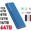 Hard Disk Esterno Portatile Trasferimento Dati 1TB 2TB 4TB 8TB 12TB 16TB 32TB 64 TB Disco Rigido Connettività USB 3.1 Velocità