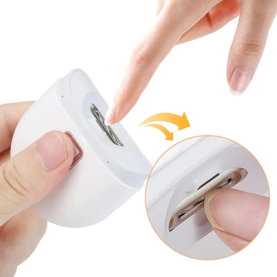 Tagliaunghie Elettrico USB Automatico Unghie 2 Velocità Mini Strumenti Manicure Adulti Bambini