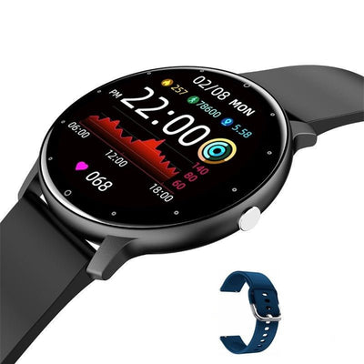 Smart Watch Uomo Fitness Tracker Monitoraggio Frequenza Cardiaca Sonno Sport Smartwatch Impermeabile Donna Unisex Smartphone Android