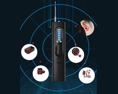 Rilevatore Telecamera Nascosta Anti-Spy Localizzatore GPS Auto Dispositivo Ascolto Wireless Scanner Gadget Protezione Sicurezza