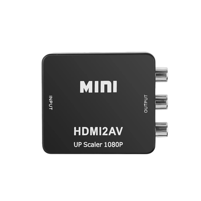 Adattatore Convertitore HDMI RCA Compatibile HD 1080P Video Audio TV
