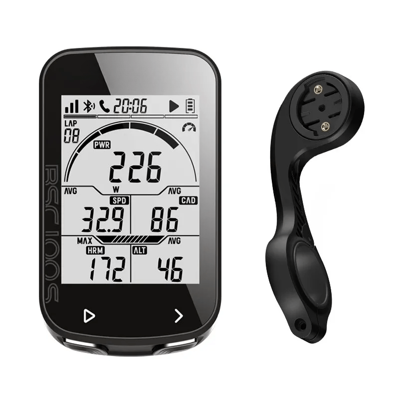 Tachimetro GPS Contachilometri Wireless Bicicletta Cronometro Digitale Ciclismo