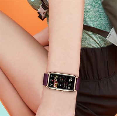 Orologio Polso Cinturino Silicone Rete Smartwatch Uomo Donna 1.47 Pollici Touch Fitness Impermeabile Telefono