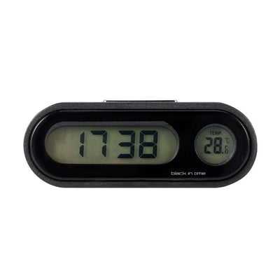 Termometro Digitale Portatile Auto LED 2 In 1 Indicatore Temperatura Luce Blu Schermo LCD