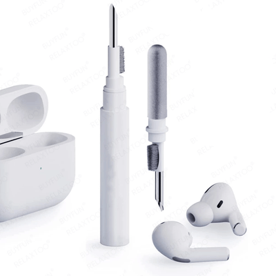 Kit Pulizia Auricolari Bluetooth AirPods Pennello Bianco