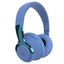 Cuffie Bluetooth 5.0 Wireless Microfono Audio Volume Musica Comfort LED