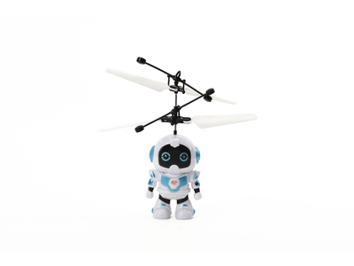 Aeromobile Robot Induzione Infrarossi Luce Batteria Giocattolo Bambini