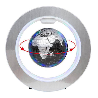 Lampada Led Globo Galleggiante Levitazione Magnetica Spina EU Anti Gravita Illuminazione
