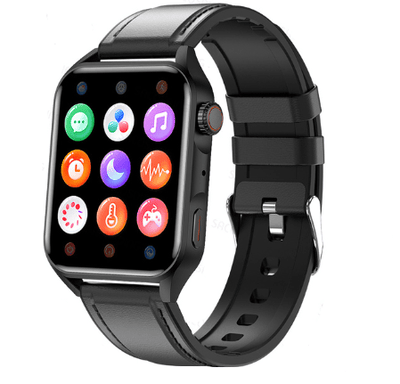 Smartwatch Orologio Polso Pelle Acciaio Gomma 1.78 Pollici Musica Sport Impermeabile Android iOS