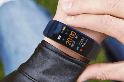 Smartwatch Waterproof Orologio Polso Uomo Donna Passi Calorie Sveglia Compatibile IOS Android Batteria Ricarica